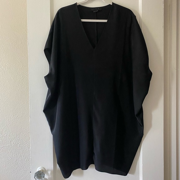 HATCH Black Slouch Dress - Size Petite (Maternity) - Picture 5 of 7